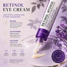 Conjunto de Soro de Retinol & Creme para os Olhos, 0,1% Retinol, Bakuchiol, Niacinamida & Colágeno Cuidado Antienvelhecimento Duplo para Rosto & Olhos, Skincare Coreano Hidratante para Linhas Finas, Olheiras, Bolsas nos Olhos, Inchaço & Tom de Pele Desigual - Conjunto de Retinol - Visão 5