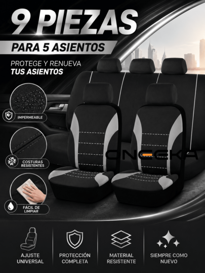 ONEEKA Car Seat Cover