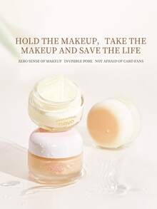 NOVO Face Primer, Moisturizing & Oil Control Primer, Pore Minimizing, Skin Brightening, Smooth Application Non-Caking, Affordable Student Friendly Makeup, Great For Daily Wear & Friend Gift - 02#Soft Orange Cream - View 8