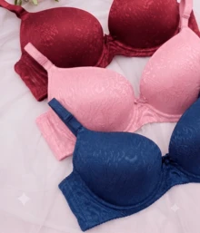 Women Bras & Bralettes - Red - View 6