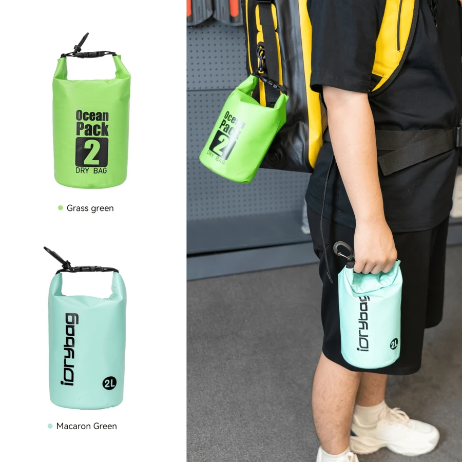 Unisex High-Quality Dry Bag, Roll-Top Lightweight Waterproof Storage Bag, Suitable For Travel, Swimming, Boating, Kayaking, Camping And Beach Activities