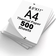 500 Sheets A4 Thermal Paper, A4 Portable Printer Paper, 8.5 X 11 Inch US Letter Size Thermal Paper, Inkless, Foldable Printing Paper, Compatible With Portable Thermal Printers, Suitable For Study, Office And Home Use - 500 Sheets - View 7