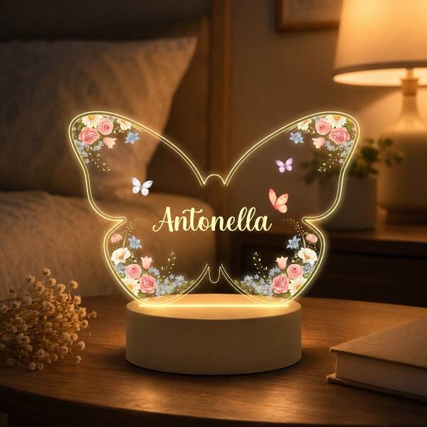 Luminária BORBOLETA florida