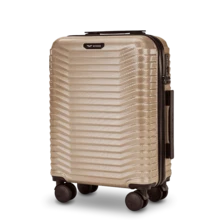 W WINGS PC 100% Polycarbonate | Hard Shell Case | Travel Suitcase 20", 24", 28" Or Luggage Set | TSA Lock, Telescopic Handle, 360° 4 Spinner Wheels CHAMPAGNE - Champagne - View 10