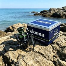 Fashion Colorful Coating Hollow Design Okuma Spinning Reel Full Metal Spool Sealed Bearing Dustproof Waterproof Saltwater Freshwater Universal Fishing Reel - Fishing Reel - View 4