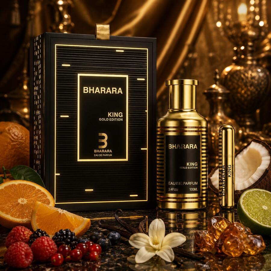 BHARARA - KING GOLD EDITION 100ML - EAU DE PARFUM - 甜美果香花香調 - 查看 1