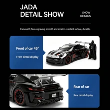 Simba Disney Jada Toys 1:24 Darth Vader Alloy Model Car, With Mandalorian Figure, Metal Collectible Vehicle, Display Model, Birthday Gift - Multicolor - View 5