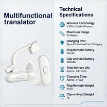 Remote Control Page Turner For Kindle Paperwhite Kindle 10 Kindle 11 Kindle Scribe Kindle Oasis Accessories E-Reader Surface Camera Remote Shutter, For IPhone, Android, Tablets, Reading Novels - View 11
