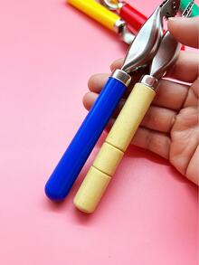 Metal Tracing Wheel, 5 Colors Available, Colorful Round Handle, Sewing DIY Fabric, Leather Sample Transfer, Home Tailoring Pattern Making, Fabric Craft Beginner Tool - Caster Wheel - View 5