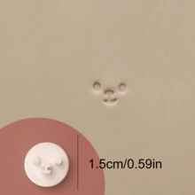 Mini Cute Animal Face Polymer Clay Cutter Set, Cat Dog Bear Bunny Head Shape DIY Earrings Pendant Jewelry Making Handmade Clay Mold Tools - Mini Cute Animal - View 14