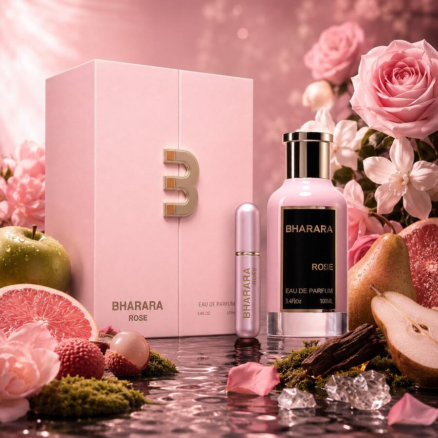 BHARARA - BHARARA ROSE 100ML - EAU DE PARFUM - 花卉印花 - 查看 1
