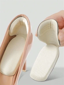 Shoe Heel Pads, Suitable For Stretchy Shoes, Can Closely Fit Large-Sized Shoes And Are Suitable For Wearing In Summer. Unisex - Multicolor - View 2