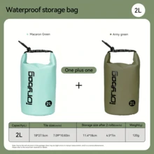 Unisex High-Quality Dry Bag, Roll-Top Lightweight Waterproof Storage Bag, Suitable For Travel, Swimming, Boating, Kayaking, Camping And Beach Activities - Multicolor - View 11