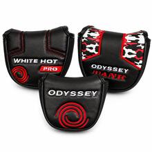 Waterproof PU Semi-Circular Golf Putter Cover, Magnetic Club Head Protector - D - View 1