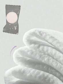 Disposable Face Towels 400/200/100/50pcs, Thickened Large Size Soft Makeup Remover Wipes, Suitable For Sensitive Skin, Dual-Use Non-Woven Soft Facial Towels, Dry And Wet Use - Multicolor - View 4
