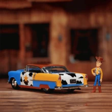 Simba Disney Mobil Model Die-Cast Karakter Kartun Jada Toys Skala 1:24, Termasuk Figur Logam, Kendaraan Koleksi Paduan Logam, Model Pajangan, Hadiah Ulang Tahun - MultiWarna - View 6