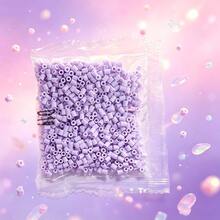 Perler Beads Refill Pack D Series 2.6mm 1000pcs Bead Set, Suitable For DIY Jewelry, Pixel Art, Handmade Decoration And Creative Projects, Christmas Gift, 3D Handmade Puzzle DIY Ironing Beads Craft - D19 - View 1