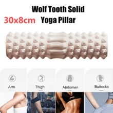 1pc Yoga Foam Roller, Pilates Yoga Fitness Back Muscle Massage Roller, Soft EVA Yoga Block Muscle Roller - Multicolor - View 10