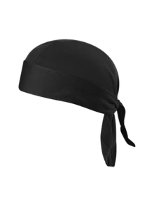 1pc Unisex Elastic Fabric Pirate Hat Cycling Sports Bandana Headwrap, Suitable For Daily Outings, Cycling, Sports, Hiking And More - Multicolor - View 12