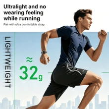 PANDA G9 Multifunction Smartwatch, Silicone Strap, 1.32'' AMOLED High-Definition Screen, GPS Positioning Sports Watch, Supports Multiple Languages, Multiple Sports Functions, Compatible With IOS / Android Systems, 2Gb Memory, 5ATM Waterproof For Swimming, Can Connect To TWS Earphones, Bluetooth Calling, Message Notifications, Bluetooth Calling, Remote Music, Remote Photography - Silver - View 7