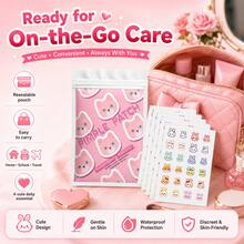 120 piezas de parches para el cuidado del acné, fórmula suave para el cuidado de la piel, protección transpirable y nutritiva amigable con la piel, parches portátiles para el acné - Ver 8