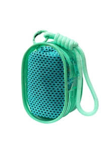 Minimalist Macaron Style Cooling Sports Towel, Portable & Foldable, Designed For Sports, Efficient Cooling, Breathable & Sweat-Absorbent, Includes Transparent Storage Box, 30*100cm - Multicolor - View 22