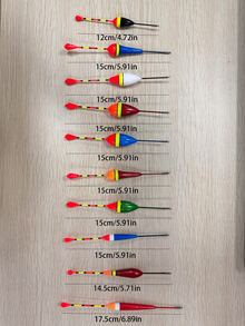 20個彩色釣魚浮標 混合尺寸 高浮力泡沫浮標 長尾設計 增強穩定性與操控感 適用於各種水域 海釣 釣魚配件 - 彩色 - 查看 6