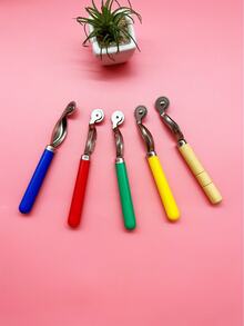 Metal Tracing Wheel, 5 Colors Available, Colorful Round Handle, Sewing DIY Fabric, Leather Sample Transfer, Home Tailoring Pattern Making, Fabric Craft Beginner Tool - Caster Wheel - View 12