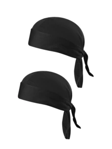1pc Unisex Elastic Fabric Pirate Hat Cycling Sports Bandana Headwrap, Suitable For Daily Outings, Cycling, Sports, Hiking And More - Multicolor - View 5