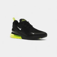 Nike Air Max 270 Black Neon - 黑色 - 查看 3