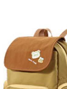 CAMEL CROWN Outdoor Leisure Backpack, Large-Capacity Backpack, Outdoor Hiking Backpack, Travel Backpack, Lightweight Hiking Backpack - Ginger Lemon Yellow - View 3
