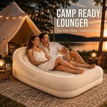 Premium Inflatable Sofa, Indoor/Outdoor Use, Newly Upgraded Version, Portable, Perfect For Lying Down Watching Football Games, Leisure And Entertainment, Camping, Garden, Holiday And Christmas Relaxation, Multi-Mode Use, Easy To Store - A - View 7