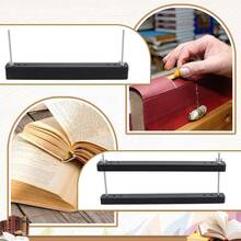 Wooden Book Binding Press, Black Rectangular Handmade Book Binding Press, Manual Paper Press - Black Book Folder - View 4