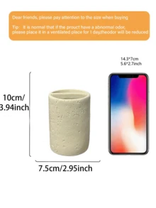 Resin Soap Dispenser, Can Be Used As Bathroom Toothbrush Holder, Mouthwash Cup, Vanity Tray, Bathroom Countertop Tray, Vanity Soap Dish, Bathroom Accessories Set, Bathroom Storage Rack, Bathroom Accessories, Home Decor Vanity Tray, Can Be Used To Store Bathroom Countertop Accessories - 1pc - View 10