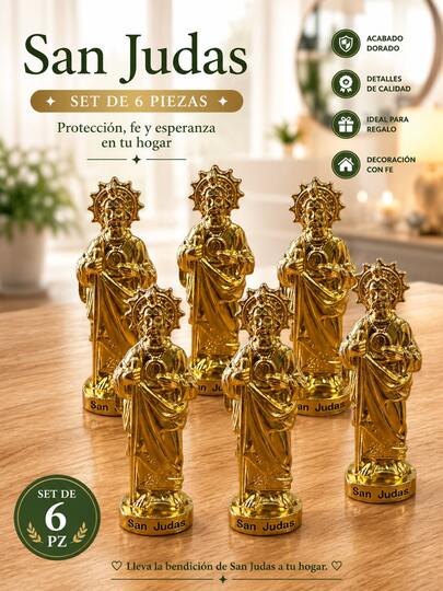 Set Of 6 Religious Figures