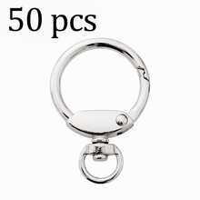 2pcs/4pcs/6pcs/10pcs Zinc Alloy Spring Clasps, Plum Blossom Spring Rings, Metal Open Spring Rings, Buckles For Phone Bags, Keychains, Hooks, Halloween - Multicolor - View 10