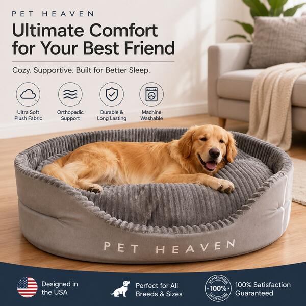 Large XXL Dog Bed And Sofa Sleeping Nest Pad, Suitable For Various Climates. Removable, Washable, And Slip-Resistant Bottom For Easy Cleaning. Comfortable Design, Suitable For All-Year Use, Suitable For Small, Medium And Large Dog Breeds.
