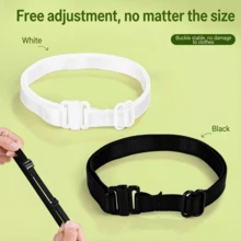 2/4/6Pcs Elastic Leg Hem Tightening Bands For Wide Leg Pants, Length Shortener, Hemming Cuff, High Elasticity, Reusable, No-Sew, Invisible, Non-Damaging To Clothes - Multicolor - View 11