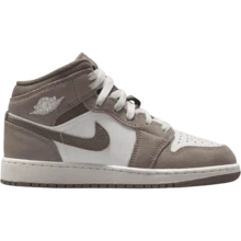 Air Jordan 1 Mid Olive Grey (GS) - Green - View 1