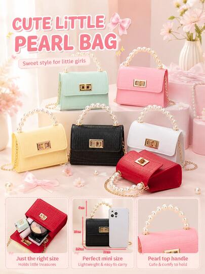 XD 1pc New Mini Kids Handbag, Cute Unique Marble Pattern, High-Quality PU Crossbody Bag, Fresh Bright Colors, Youthful Fashion, Can Be Worn Crossbody, Casual Versatile, Also Suitable As A Gift For Children