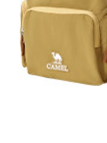 CAMEL CROWN Outdoor Leisure Backpack, Large-Capacity Backpack, Outdoor Hiking Backpack, Travel Backpack, Lightweight Hiking Backpack - Ginger Lemon Yellow - View 5