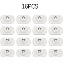 8/12pcs Adhesive Swivel Casters, 360° Stainless Steel Casters, Suitable For Trash Cans, Storage Boxes, Furniture, Cabinets, Mobile Base Accessories - A - View 13