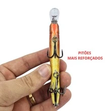 Isca Artificial Brutal 95 ZN 12g Tucunare Traira Robalo Dourado Açu Predador Meia Agua Bruta - Natural - Visão 4