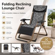 Portable Folding Siesta Chair For Patio, Garden, Balcony And Indoor Relaxation - B (Random Color) - View 2