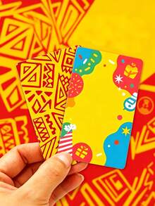 1pc Personalized Blank NFC Card, Double-Sided Design, Made Of High-Quality PVC Material, Able To Store Shortcut Commands, Games, Music, Access Credentials And Notes, Access Control, Hotel Key Cards, Compatible With All NFC-Enabled Phones And Devices. The Card Is Thick And Durable, Easy To Store, Suitable For Holidays, Parties, Christmas, Halloween, Valentine's Day, Weddings - Multicolor - View 4