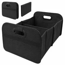 Women's Essential Car Storage Solution: Pink Foldable Trunk Organizer | 600D Oxford Cloth Heavy-Duty Material, Large Capacity Compartment Storage Box | Multi-Compartment Design + Dustproof Flip Cover | Car Organizing Essential | Suitable For Sedans, SUVs And Minivans | For Storing Miscellaneous Items, Tools, Luggage And Shopping Bags | Goddess-Style Car Storage Box | Car Interior Storage Inspiration | Trunk Organizer Essential | Must-Have To Optimize Car Storage Space - Thickened and Upgraded Version - View 8