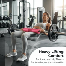 Strength Training Set, Includes Adjustable Comfortable Ankle Strap Attachment And Barbell Pad, Suitable For Gym Ankle Strap Cable Machine Hip Thrust - Leg Extension, Curl And Ankle Strap - Multicolor - View 4