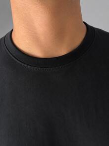 Men's T-Shirt Brazil Print Brazil Summer Spring / Autumn Loose - 黑色 - 查看 2