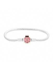 1pc S925 Sterling Silver Insect Style Snake Bone Bracelet DIY Design, Can Be Paired With Pendant Beads, Very Suitable For Girls Daily Wear - Multicolor - View 7