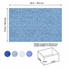 4pcs 4-Color Embossed Solid Color Wrapping Paper, Premium Cool Tone Blue Series Wrapping Paper, 44.5*76.2cm (17.5*30 Inches), 120g Thickened Matte Premium Gift Wrapping Paper, Suitable For DIY Bouquets, Gift Boxes, Birthdays, Weddings, Parties, And Holiday Wrapping - SY-aBCD - View 6